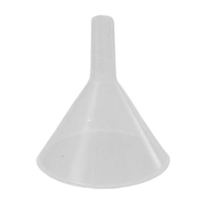 Portable Transparent Plastic Funnel Set Lab PP Funnels 100mm X 2, 75mm X 2, 50mm X 2mm