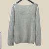 Women's Loose Fit Hollow-Out Knit Sweater