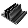 Vertical Laptop Stand, Laptop Holder With Adjustable Dock, ABS Single/Dual Slots Computer Holder Compatible With Tablet, Book