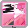 Training Bands Ankle Grips for Pulling Gym Legs Pink 2 Pcs