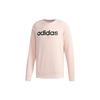 adidas Neo Logo Printing Round Neck Pullover Long Sleeves Pink Men's DT8306