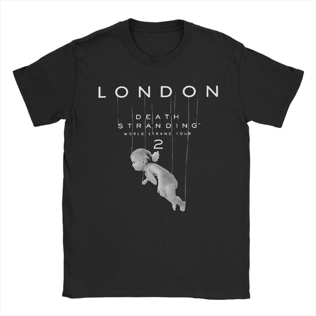 Men Women Death Stranding 2 On the Beach Video game T Shirt 100% Cotton Fashion Tee Shirts  Clothing Outfits