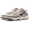 Li Ning Moon White Slip Resistant Abrasion Resistant Low Top Skateboard Shoes Men's Brown White AGCS251-22