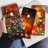 Fall für Samsung Galaxy M30s M22 M32 5g M31 M13 M51 M33 M23 M52 M12 Herbst Blätter Herbst fuchs Kürbis Halloween Herrliche Abdeckung