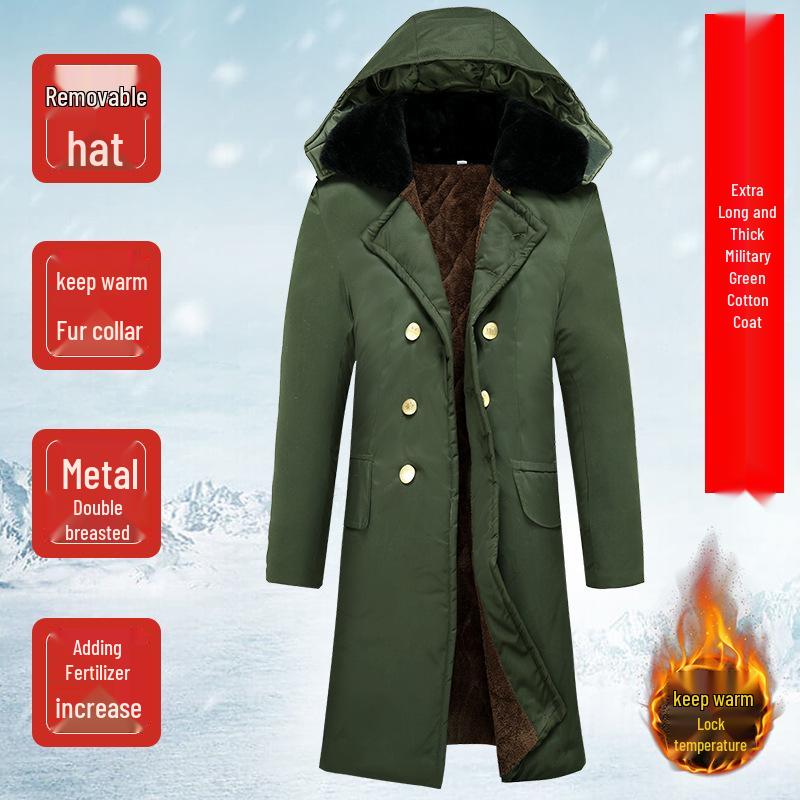 

Чоловіче флісове камуфляжне зимове пальто оверсайз - Потовщене у військовому стилі для захисту від холоду та тепла Medium [130-150 lbs]