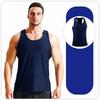 Male Running Vest Sleeveless Jacket Compression Shirt Quick Drying Sports Singlet Fitness Gym Training Tank Tops M L XL XXL 3XL 4XL