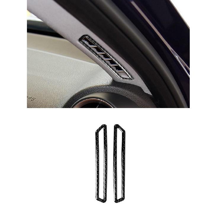 Car Accessories For Alfa Romeo Giulia 2017-19 Interior Carbon Fiber Window Key Panel Headlight Switch Wait Stickers