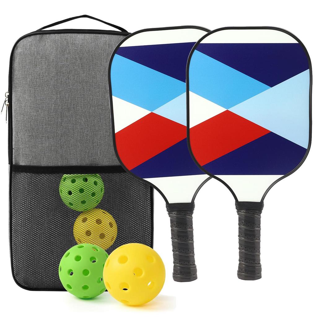 Pickleball-Schläger aus Kohlefaser-Wabenstruktur für Outdoor-Sportarten