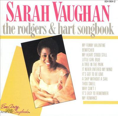 CD SARAH VAUGHAN - The Rodgers & Hart Songbook 8248642 EmArcy 1985 US Jazz Used