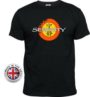 Koszulka FireFly Koszulka z logo SERENITY. Unisex lub Damski Dopasowany T-shirt z Nadrukiem