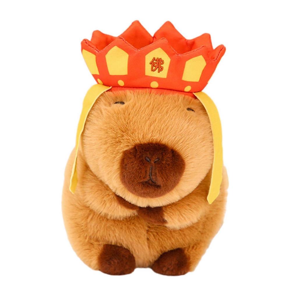 Capybara Stuffed Toy Plush Capybara Doll Cartoon Realistic Stuffed Animal