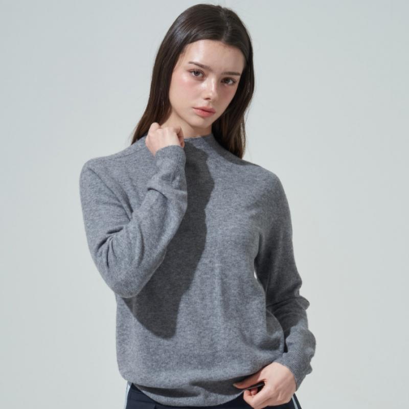 Blu Dot Premium Holgarment Soft Half Neck Knit Mg