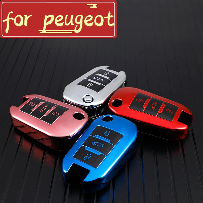 

Чехол для ключа автомобиля из ТПУ для Citroen C4 C4L C6 C3-XR Picasso DS3 DS4 DS5 Peugeot 308 408 508 2008 3008 4008 5008