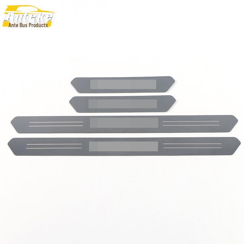 Compatible Stainless Steel Door Sill Trim for 2022 Lingfang - Welcome Pedal Decorative Sticker & Exterior Accessory