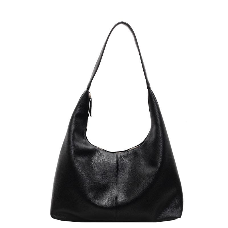 Urban Solid Color Pu Tote Bag With Large Capacity For Daily Use And Fashion Style