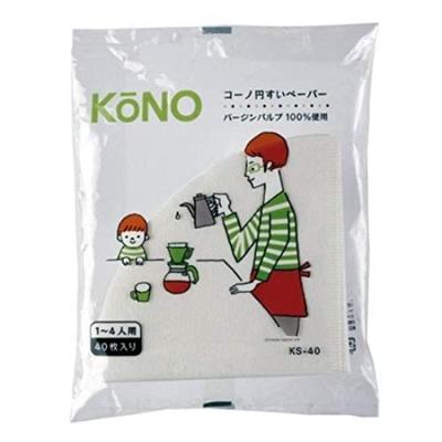 KONO Coffee Siphon Paper Maker for 4 People (40 Sheets) KS-40