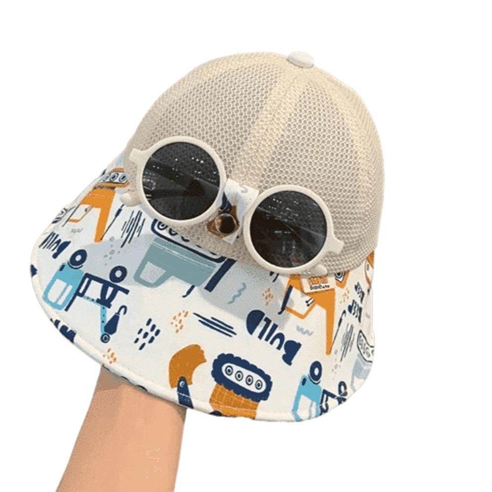 

Detachable Children s Sunglasses Hat Mesh Sun Hat New Duck Tongue Cap Unisex