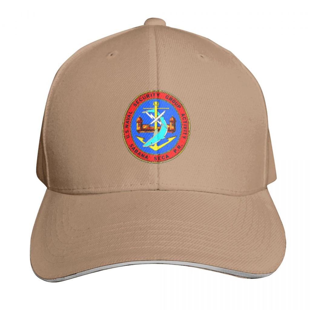 NAVAL SECURITY GROUP ACTIVITY SABANA SECA PR Baseball Cap Hiking Hat Dad Hat Sun Hat Derby Elegant Womens Hats Unisexs