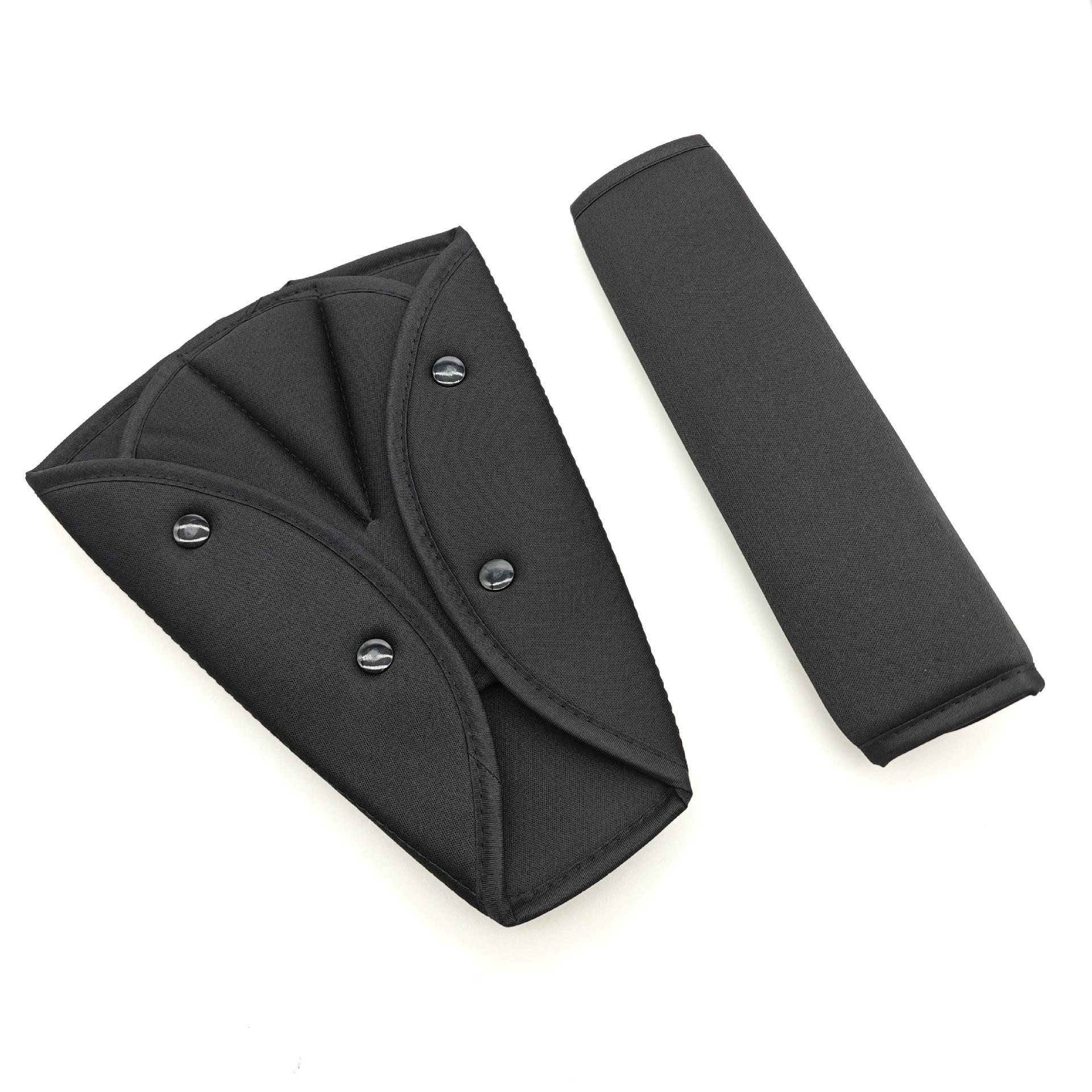 

Регулятор ремня безопасности для автомобиля Набор против удушения с треугольной фиксацией Накладка на плечо - Незаменимый атрибут безопасности в путешествиях для ребенка