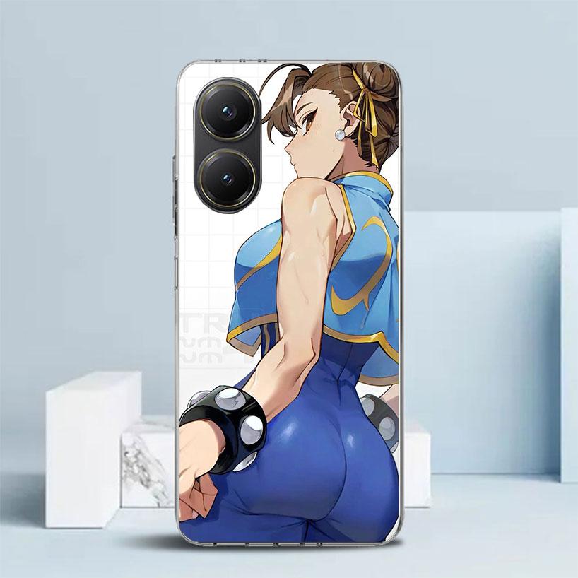 ChunLi S-Street F-FighterS Soft Cover for Xiaomi Poco F7 Ultra X7 X6 X5 Pro M7 Phone Case Redmi 15 15C 13 13C 12 12C 10 10C Prin
