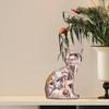 Cat Figurine for Decorative Display - Ornament Office And Home