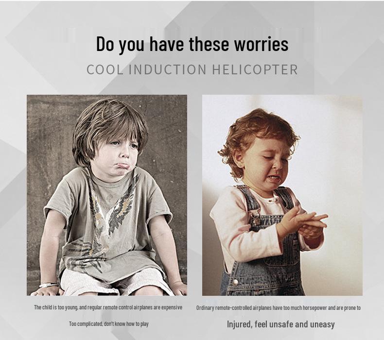 Dual-Mode Gesture-Control Shark Helicopter Drone