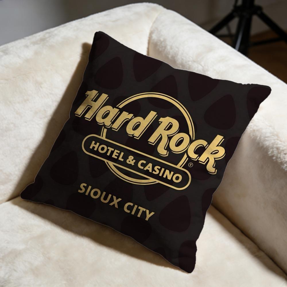Stylish HHardcore Cafeiou Cushion Cover Soft Decorative Pillow Case Suitable for Bedroom Sofa Car Travel Use
