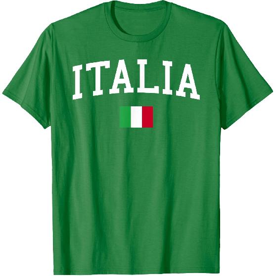 Italian Flag Men Italy T-Shirt
