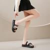 Platform Sandals Women's Summer Wear Exquisite Explosion with Skirt Roman Shoes French Open-toed Cool Slippers Two Wear