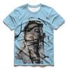 American Retro Character Pattern T Shirts Fashion Trendy European And American High Street 3D Printed Tshirt Cool Oversized Tee