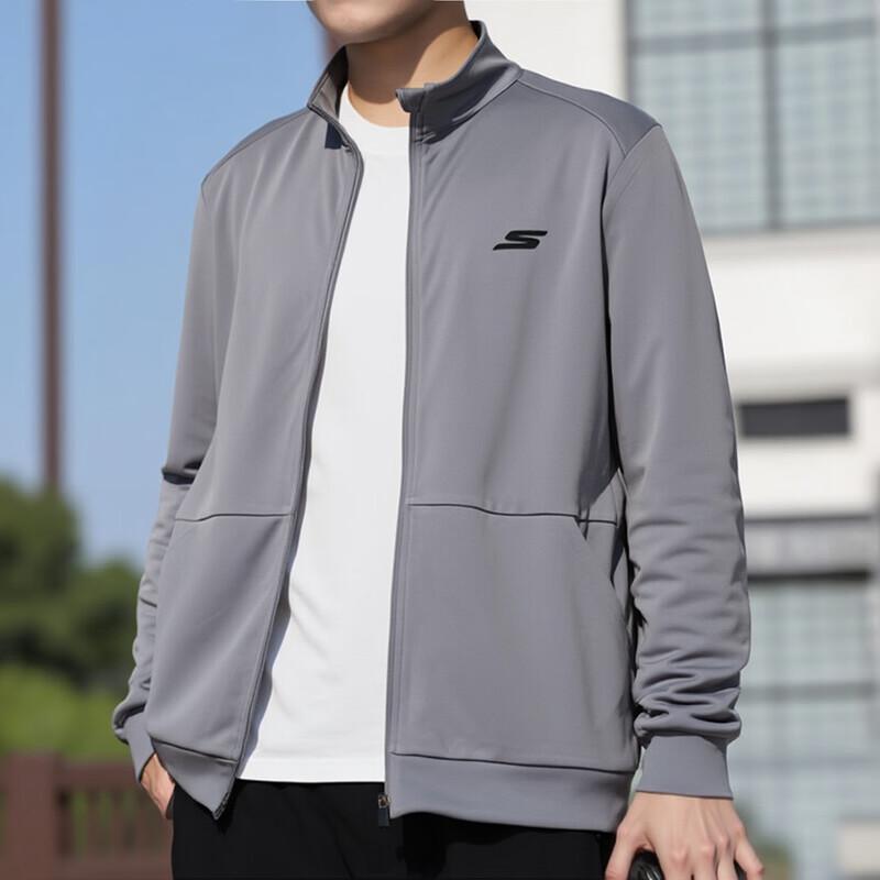 Skechers Men s Stand-Collar Sport Jacket Men S
