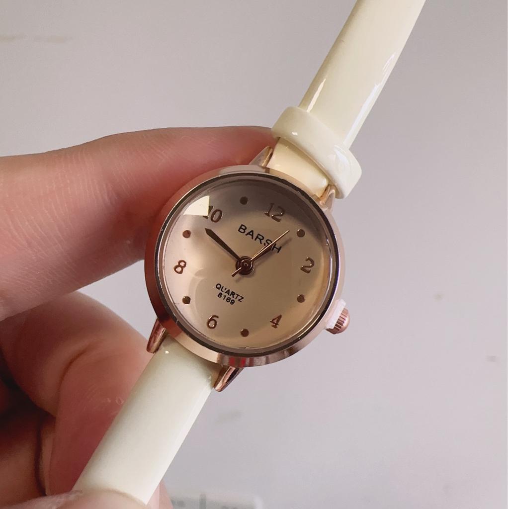 2025 Quartz Watch Women PU Leather Thin Strap Wristwatch Ladies Watches Solid Color Fashion Women Gift Watch Relojes Para Mujer