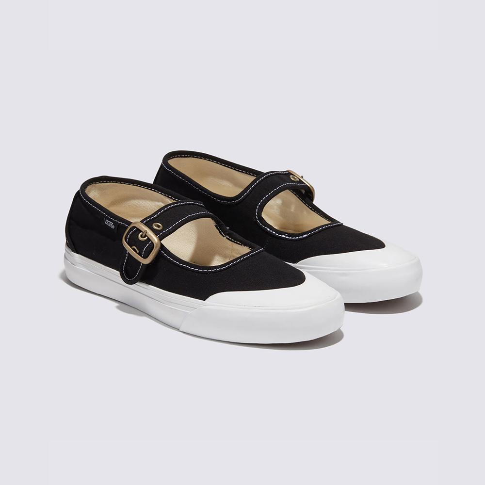Barnes Mary Jane   Black  White Vn000crr6bt1