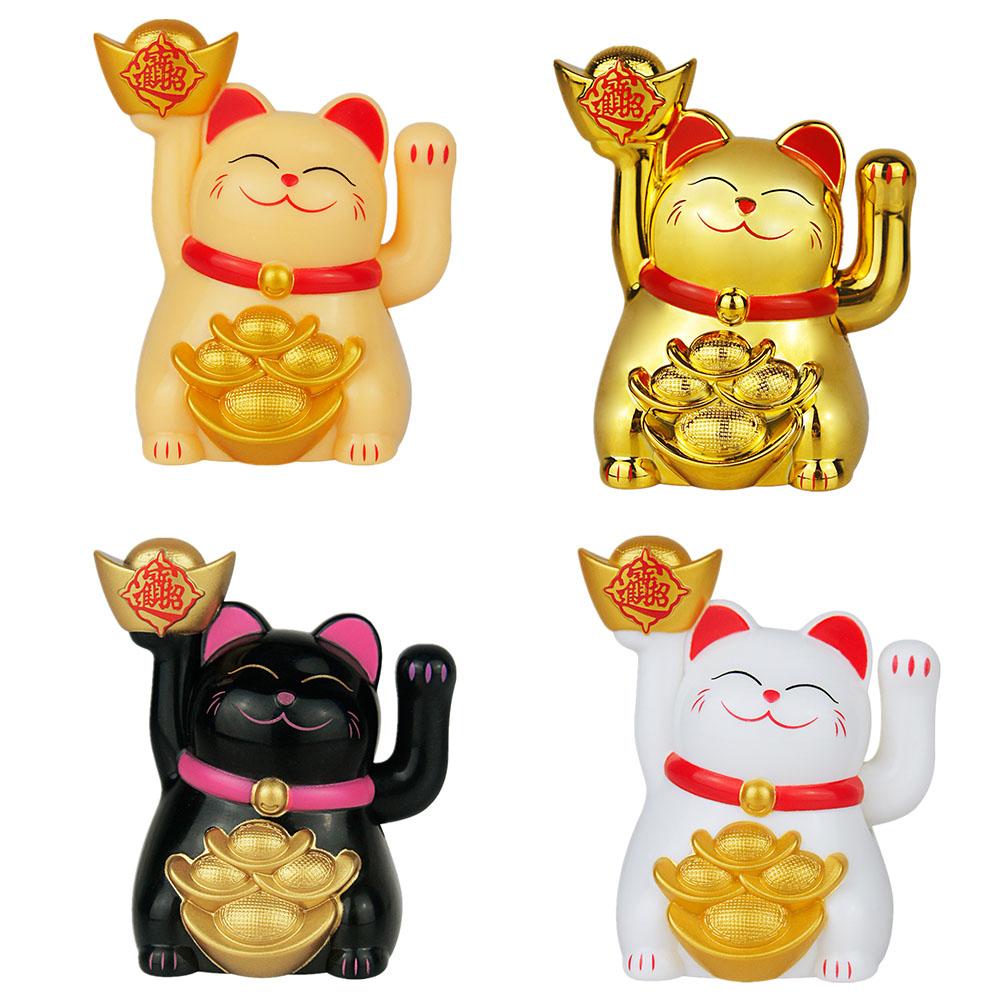 Automatic Waving Lucky Cat Ornament Lucky Cat Decor