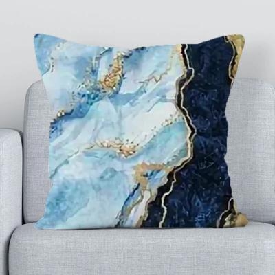 Stuhlkissenbezug x Schwarz Gold Marmor Kissenbezug Kurzer Plüsch Kissenbezüge für Bett Loungesessel Herbstdeko Sofa