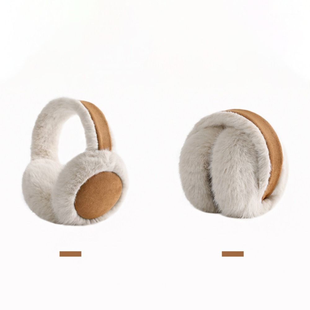 Folding Suede Earmuffs Ear Cap Ear Muffs Soft Ear Mask Girl