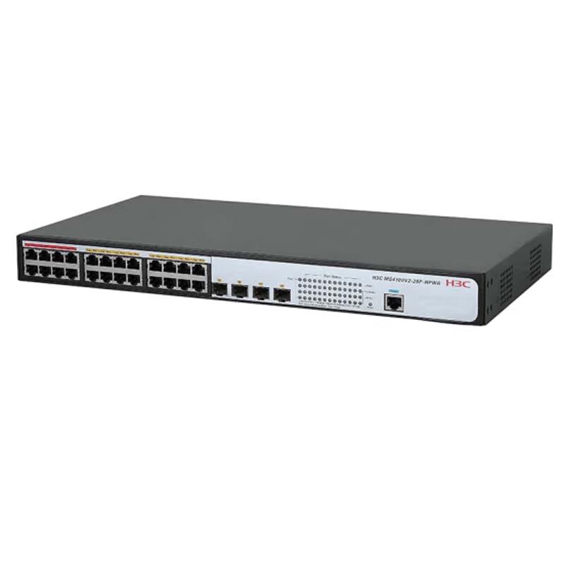 

H3C MS4100V2-28P-HPWR 28-Port Gigabit Web Managed PoE Switch