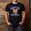 Cute Orange Cat Energy Orange Tabby Cat Lover T-Shirt