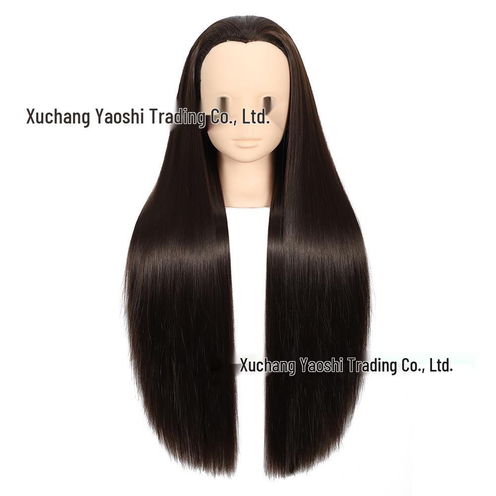Wig Mannequin Head for Braiding, Styling, and Makeup Practice