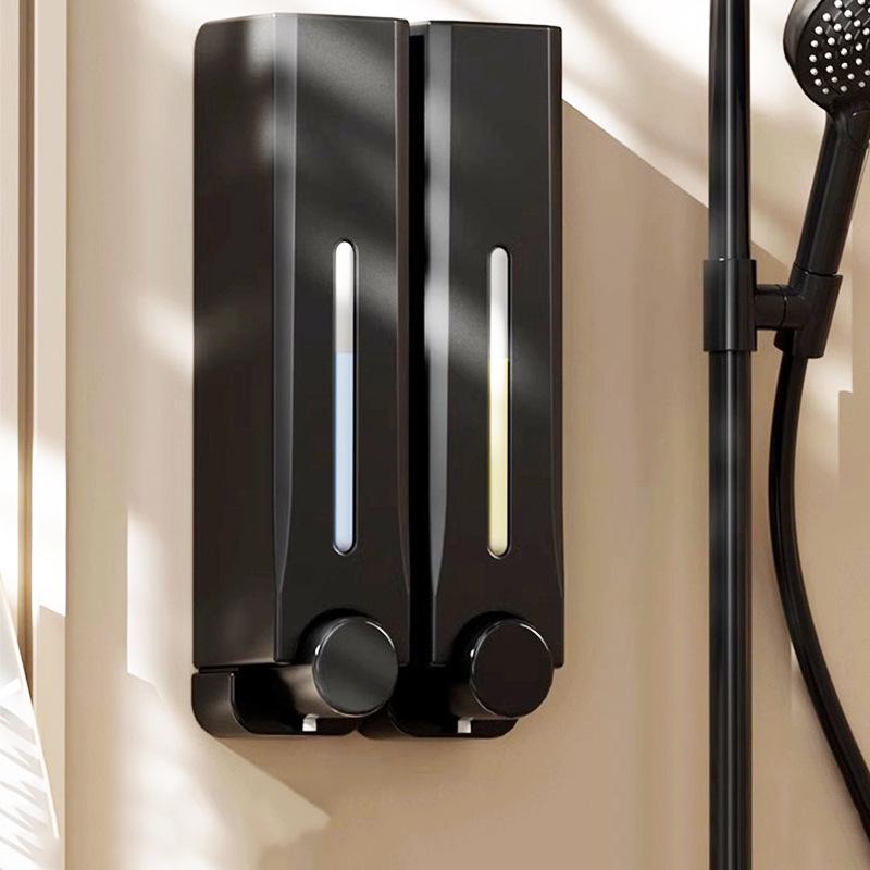 Wall-Mounted Soap and Shampoo Dispenser for Bathroom