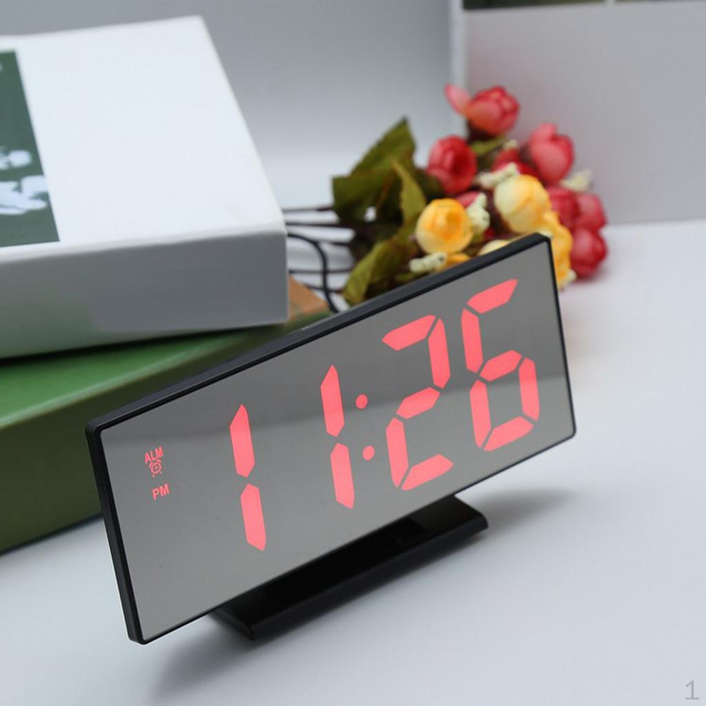 , Portable Snooze s, Digital Indoor with Screen, 12/24H & °C/°F Display B