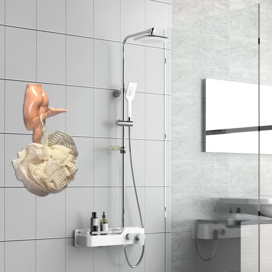 Yousheng Vtipný nástěnný hák na lidské tělo 5 palců Drzá socha Držák na ručníky a klíče do koupelny Vstupní hala Sexuální nohy a hák na tělo pro domácí dekoraci