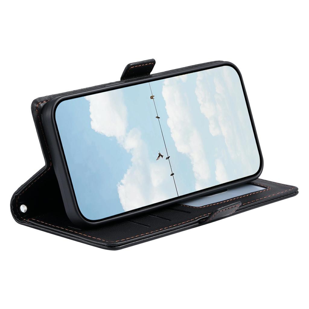 Leather Case For Xiaomi Redmi 14C 5G/14C 4G/14R 5G/Poco C75 4G Rhombus Texture Wallet Stand Phone Cover with Wrist Strap