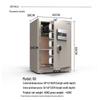 Tiger Jinge Series 60cm Fingerprint Password Home Office Safe