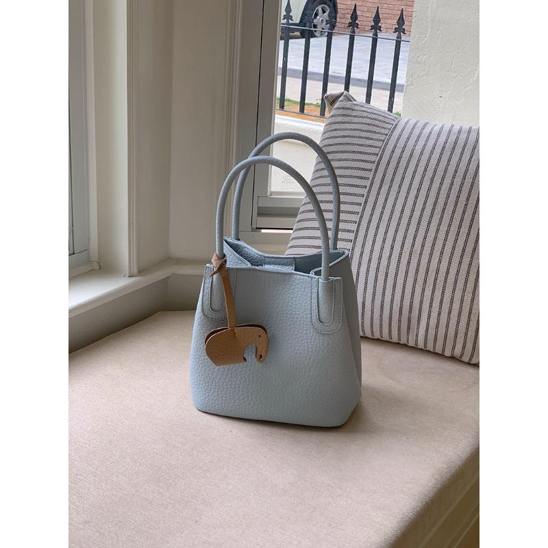 

Овощная корзина, сумка-ведро, сумка-тоут, для поездок на работу, на одно плечо, через плечо и ручная, маленькая сумка синий