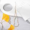 Ins Simple Style Fashionable Pearl Short Mobile Phone Chain, European and American Anti-lost Mobile Phone Rope Female Key Lanyard
