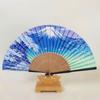 Silk Fan for Men and Lightweight Bamboo Bamboo Craft Japanese Accessory Fan [YINKE] Women, Frame, High-Quality Silk, Fan, Style, Stylish, Gentleman's