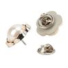 20pcs Pearl Buttons Flower Shape Vintage Exquisite Decorative Buttons for Sewing Craft Clothes