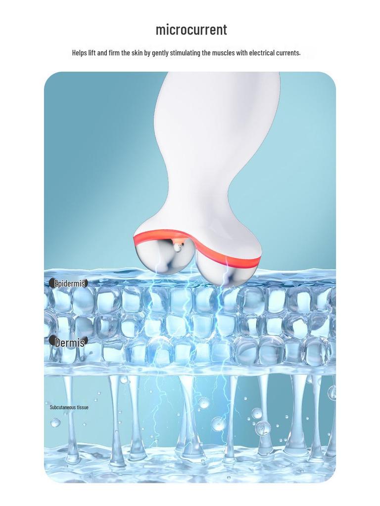 Cross-Border Neck & Facial Massager with Light Therapy