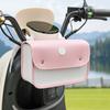 Waterproof PU Leather Electric Bike Hanging Bag Large Capacity Universal for Motorcycle Cycling Commuting Travel